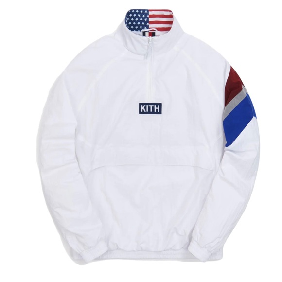 Brand new Kith retro quarter zip track jacket size S - Picture 1 of 4